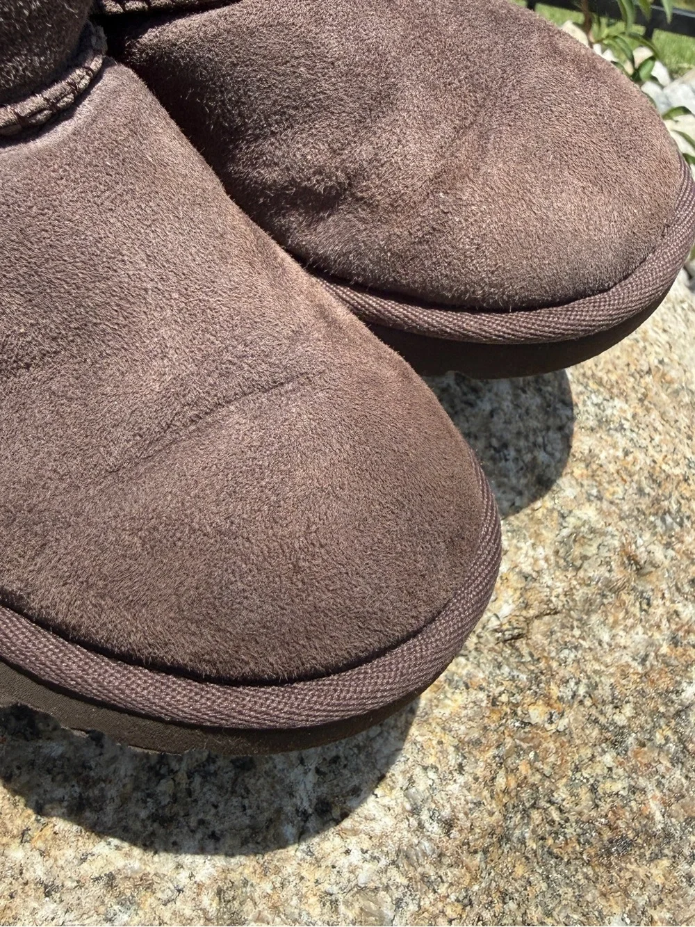 UGG Australia Classic Short II Toddler Brown Sheepskin Boots Kids 9 Cozy Winter